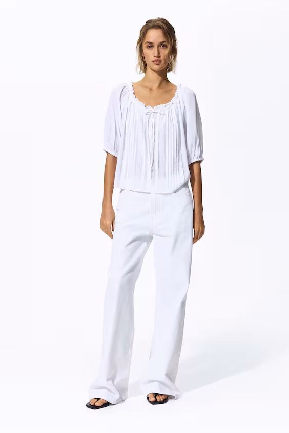 Блузка с рельефным узором