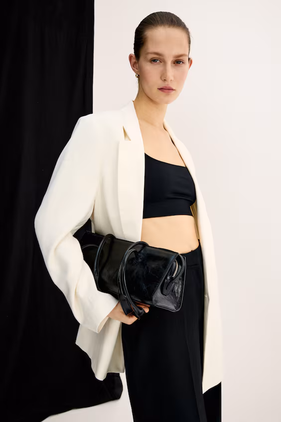 Блейзер с застежкой на пуговицу