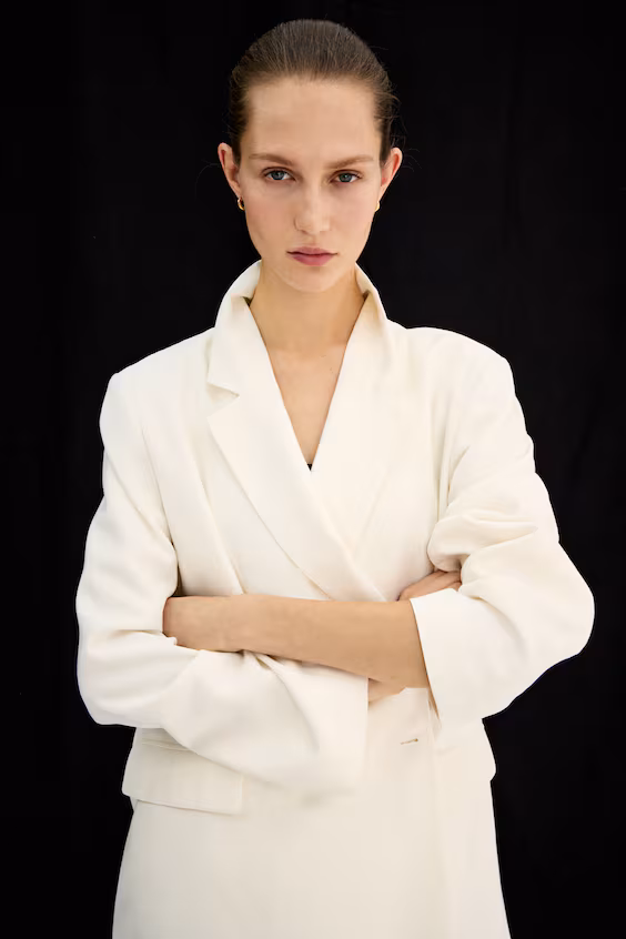 Блейзер с застежкой на пуговицу