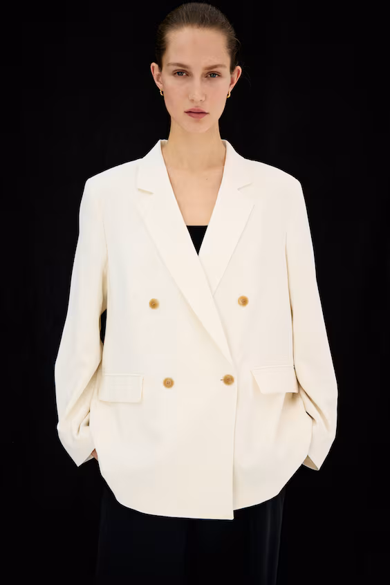 Блейзер с застежкой на пуговицу