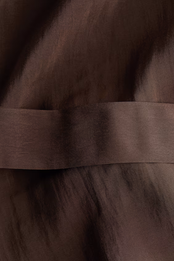 Оверсайз блейзер с поясом на завязке