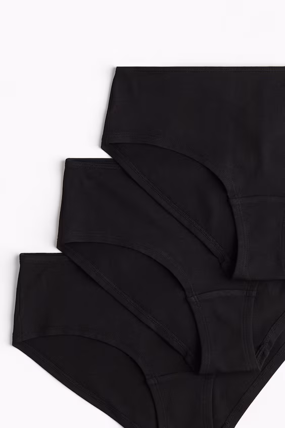 Пачка из 10 трусиков hipster из хлопка