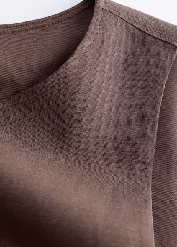 Воротник из ткани