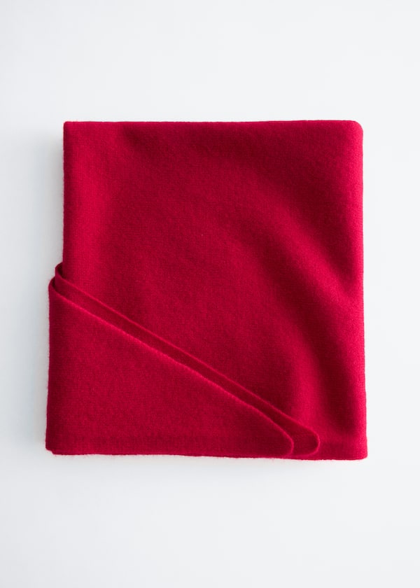 Шарф из чистой шерсти