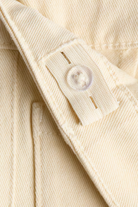 Брюки-клеш из джинсы