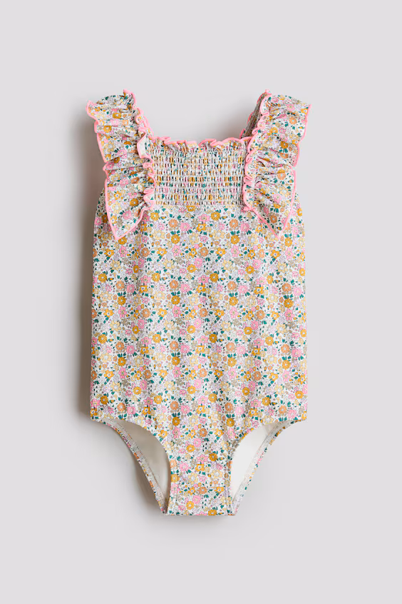 Купальник с оборками