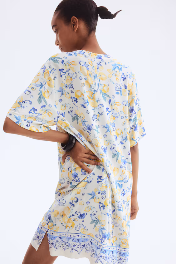 Платье-туника из вискозы