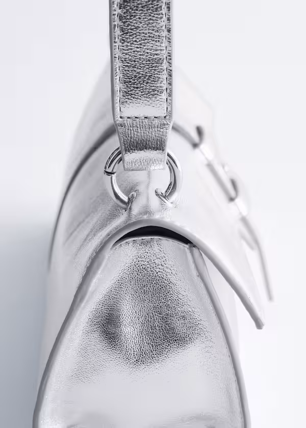 Маленькая сумка через плечо из кожи