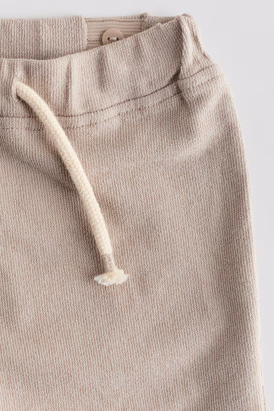 Брюки из джерси с текстурой