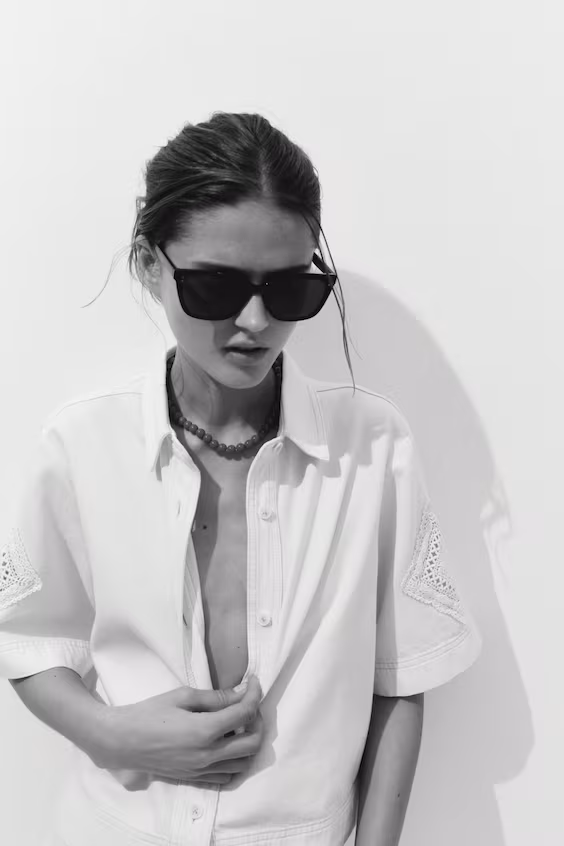 Солнцезащитные очки квадратной формы