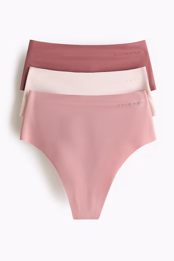 Набор из 3 трусиков-стрингов с высокой талией с технологией drymove™