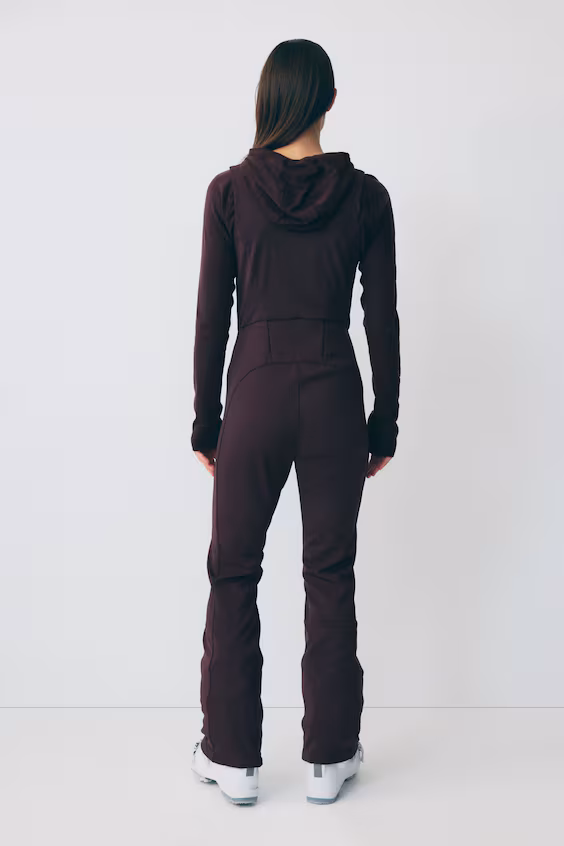 Безрукавный лыжный костюм с начесом