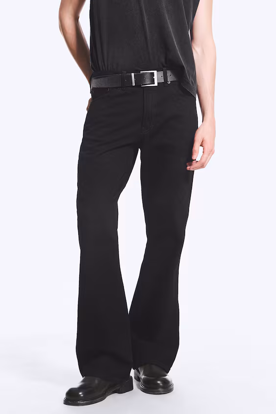 Джинсы mercury mid rise relaxed bootcut leg