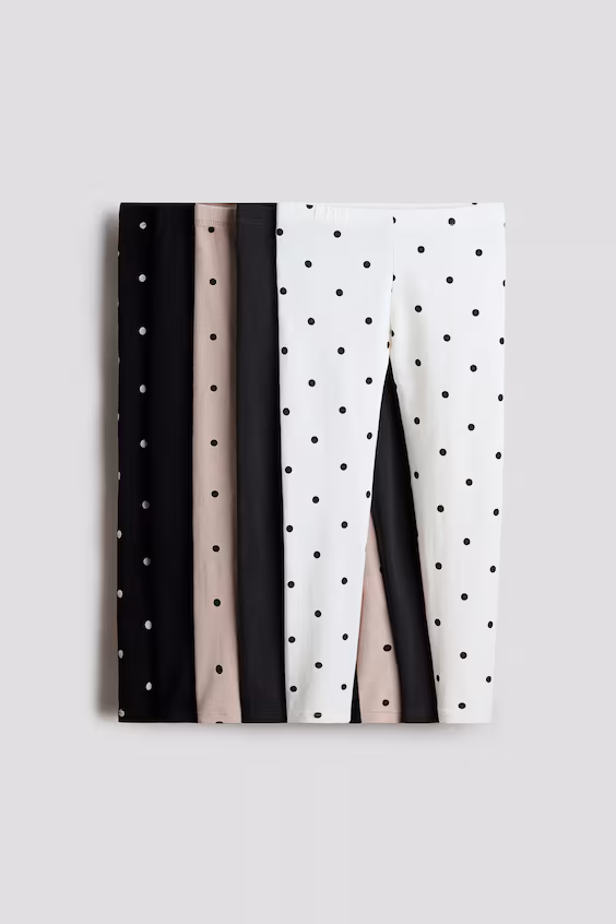 Пакет из 5 лосин h&m из джерси