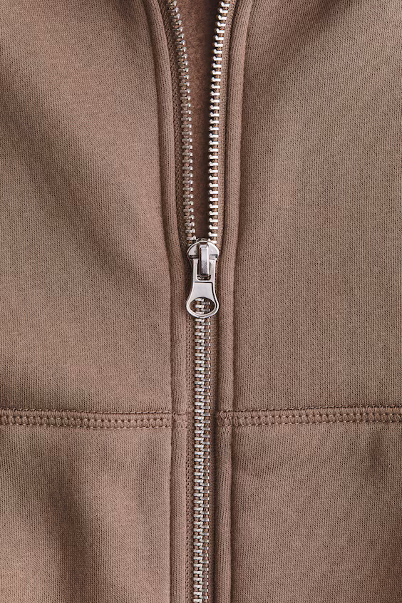 Парка с капюшоном на молнии