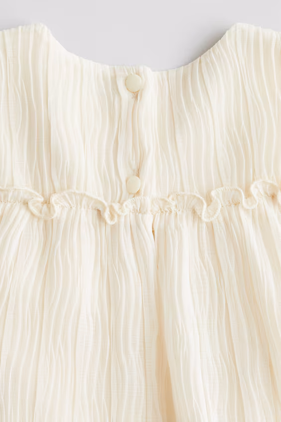 Платье из мятого шифона