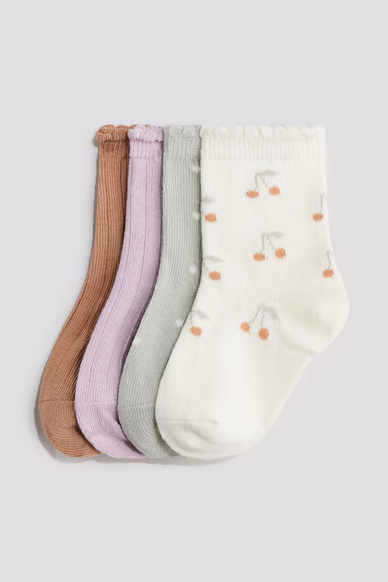 Набор из 4 пар носков