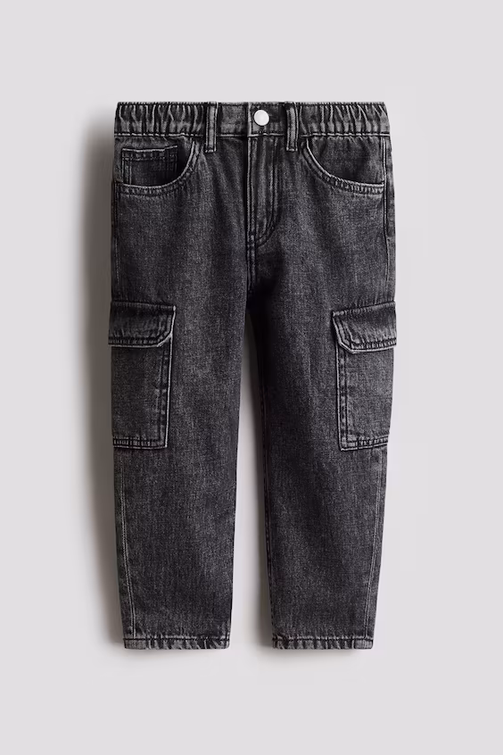 Джинсы relaxed tapered fit