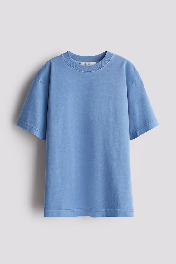 Футболка из хлопка с принтом