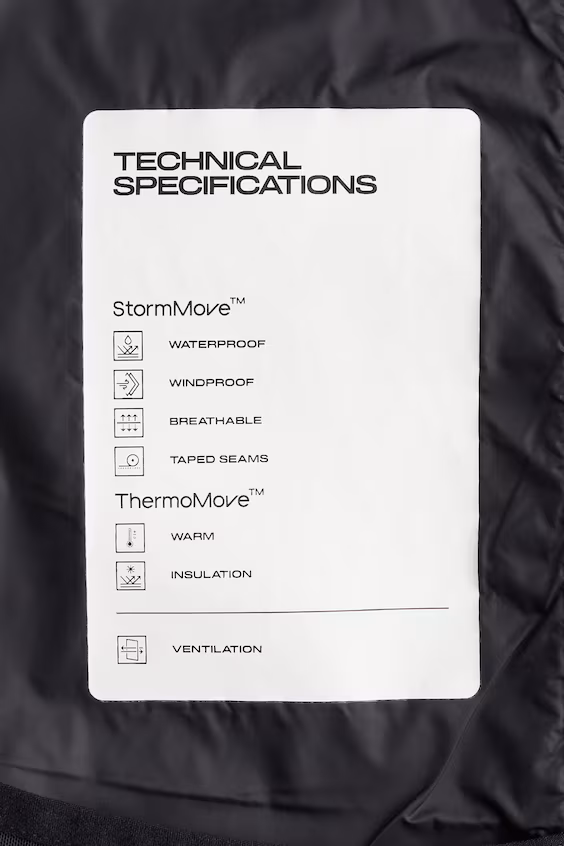 Пуховая куртка для горных лыж stormmove™ стандартного кроя