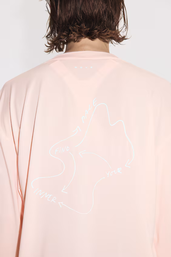 Толстовка для бега loose fit с технологией drymove™ от h&m
