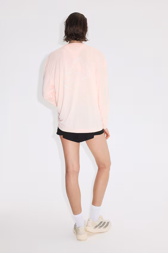 Толстовка для бега loose fit с технологией drymove™ от h&m