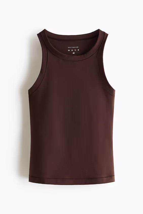 Топ для спорта без рукавов slim fit с технологией softmove™