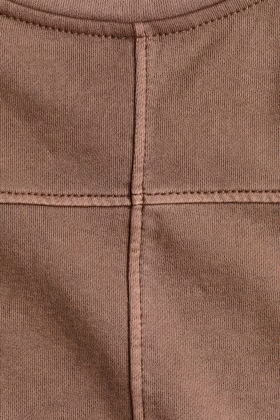 Футболка с короткими рукавами из хлопка, h&m