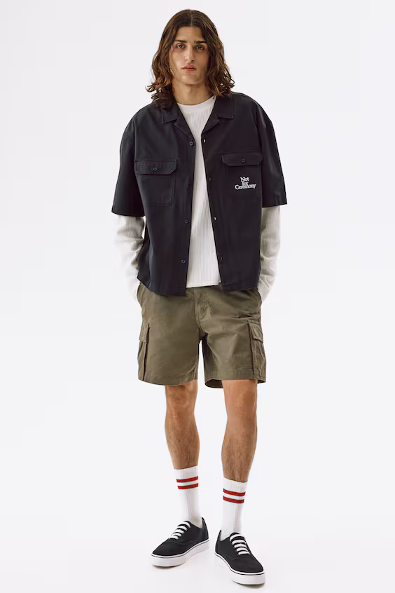 Шорты карго relaxed fit