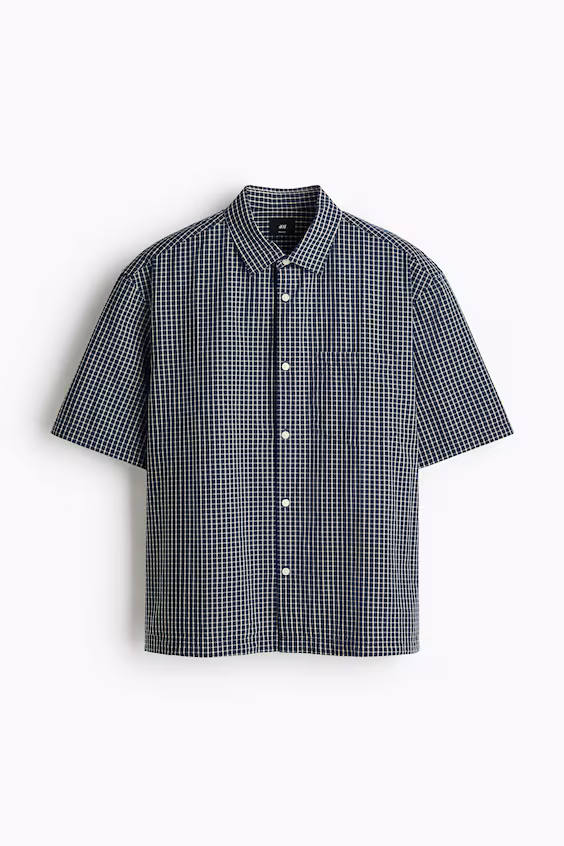 Рубашка из хлопка relaxed fit