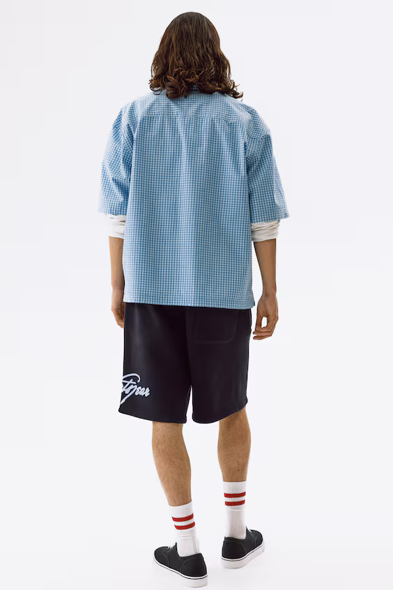 Шорты из трикотажа relaxed fit