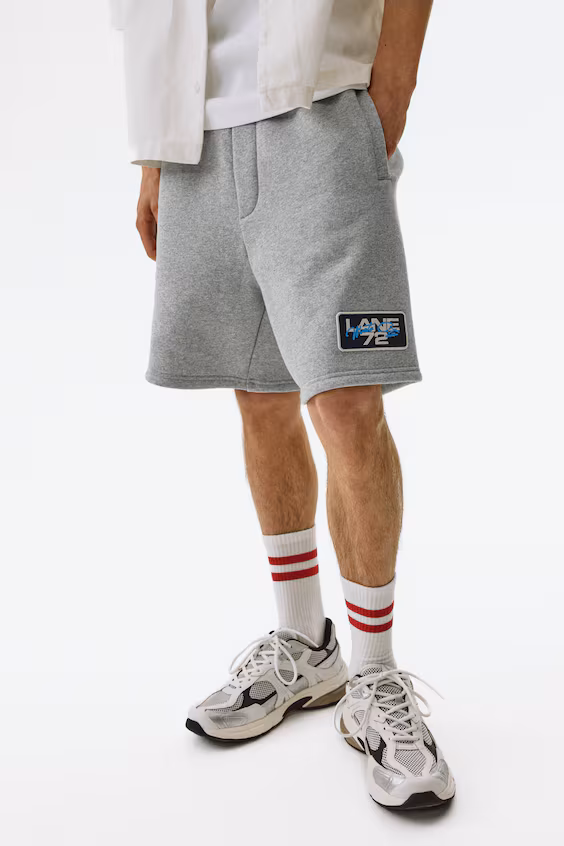 Шорты из трикотажа relaxed fit