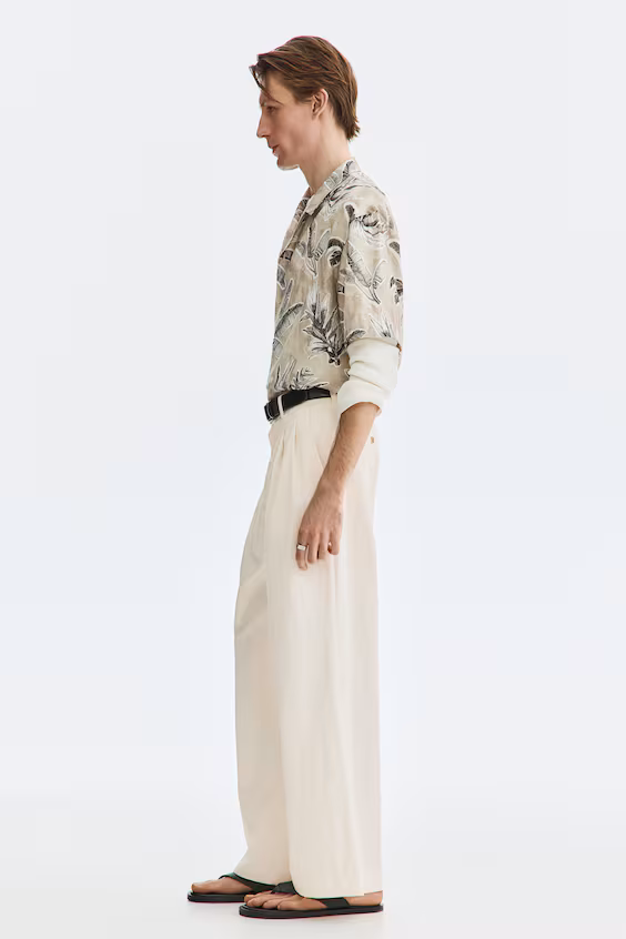 Широкие брюки loose fit