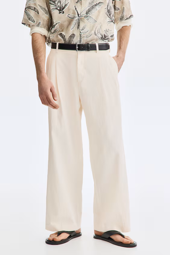 Широкие брюки loose fit