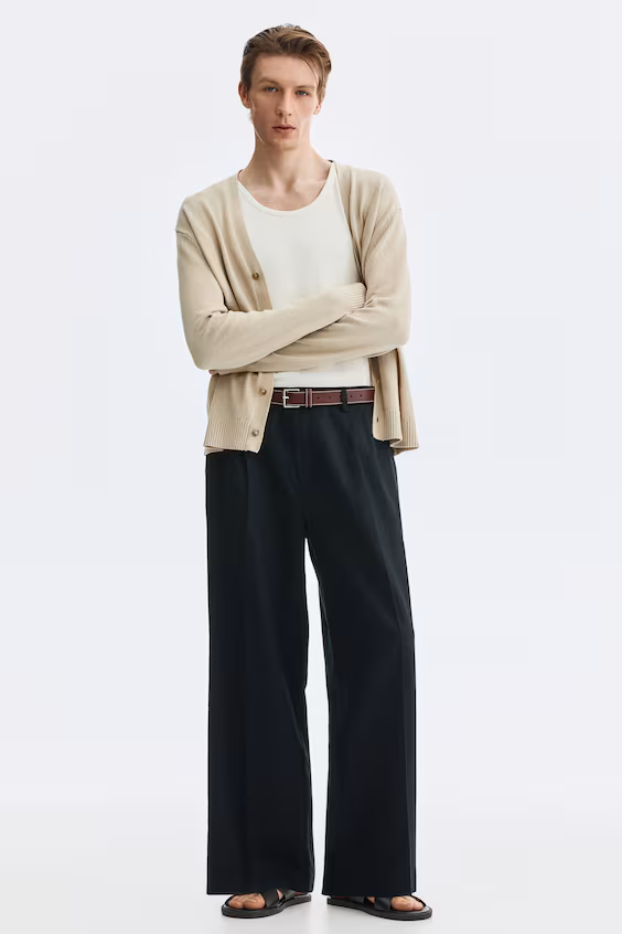 Широкие брюки loose fit