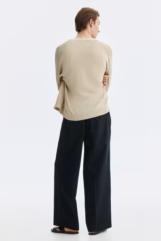 Широкие брюки loose fit