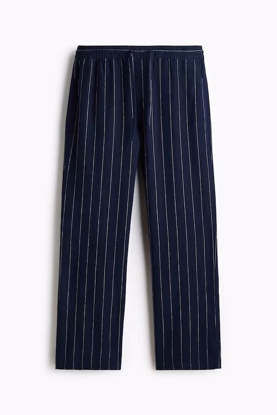 Брюки из смеси льна relaxed fit