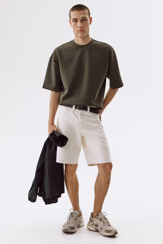 Футболка из неопрена oversized fit