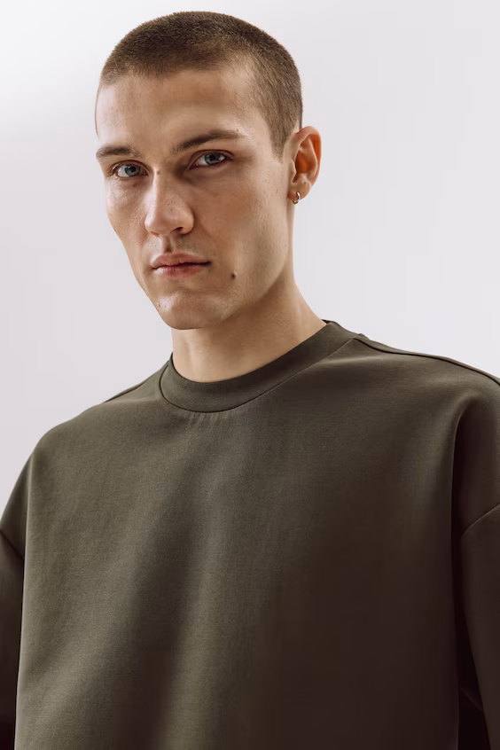 Футболка из неопрена oversized fit