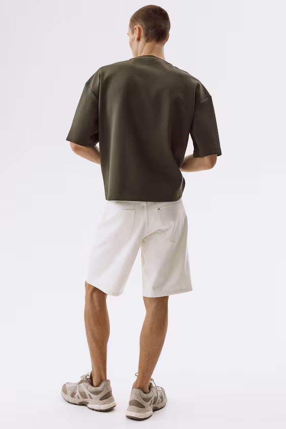 Футболка из неопрена oversized fit