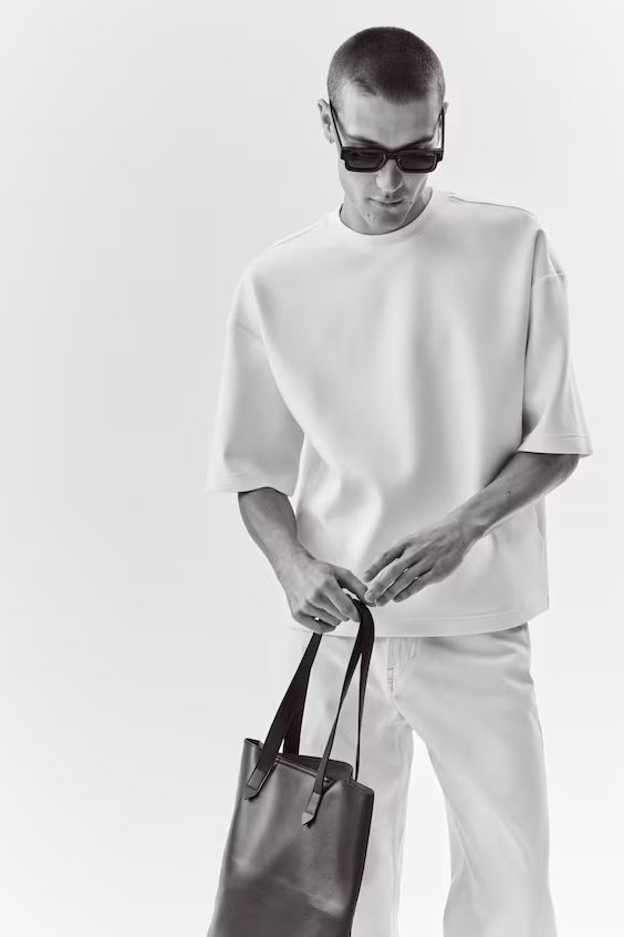 Футболка из неопрена oversized fit