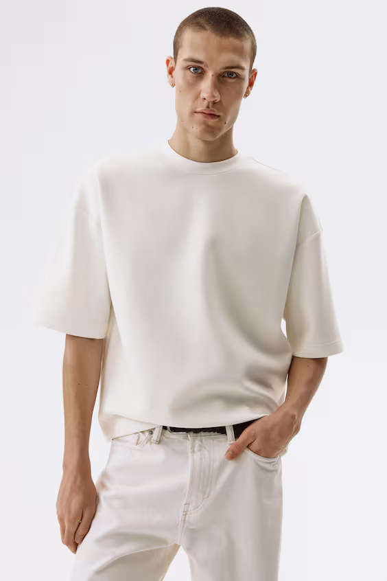 Футболка из неопрена oversized fit