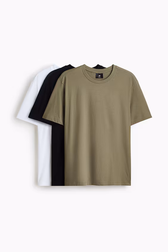 Набор из 3 футболок regular fit
