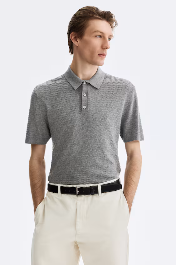 Поло slim fit