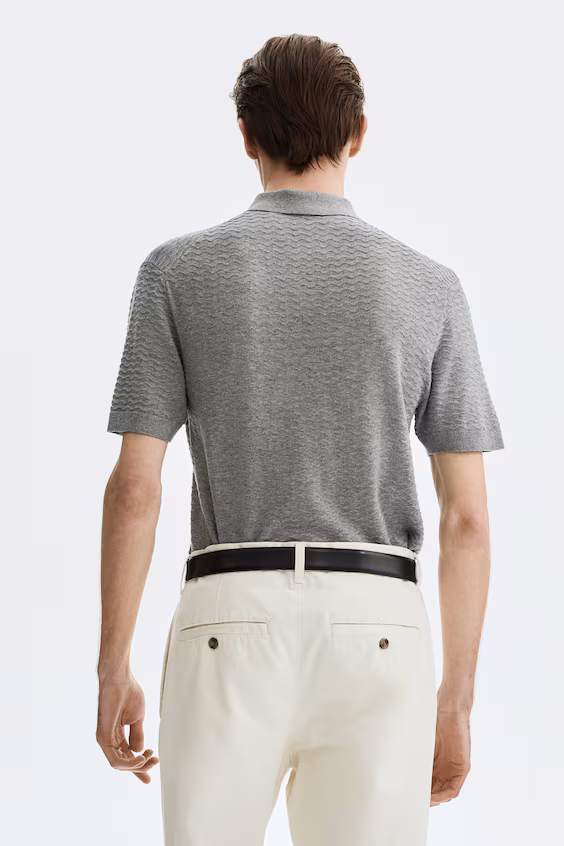 Поло slim fit