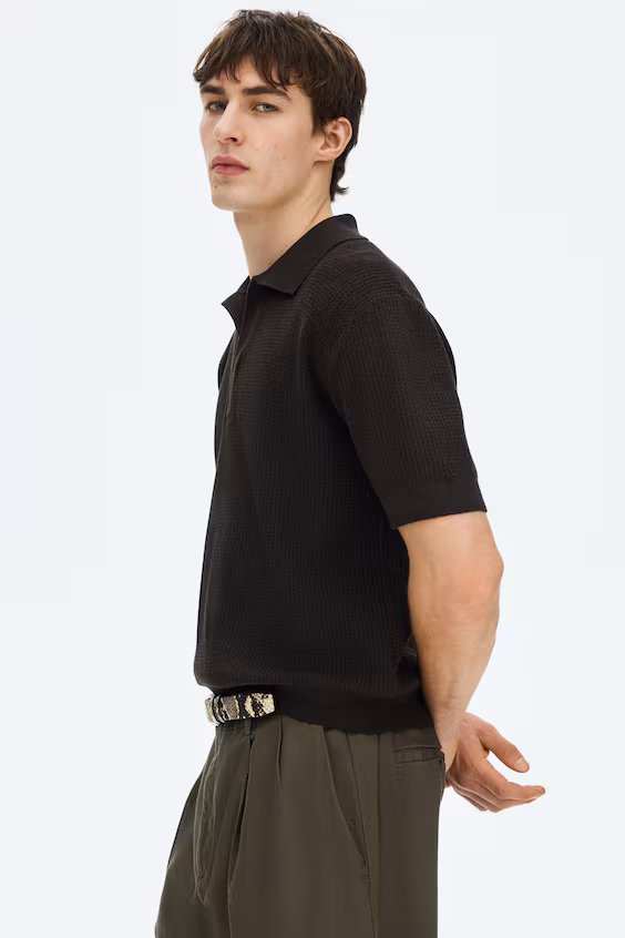 Поло из трикотажа regular fit