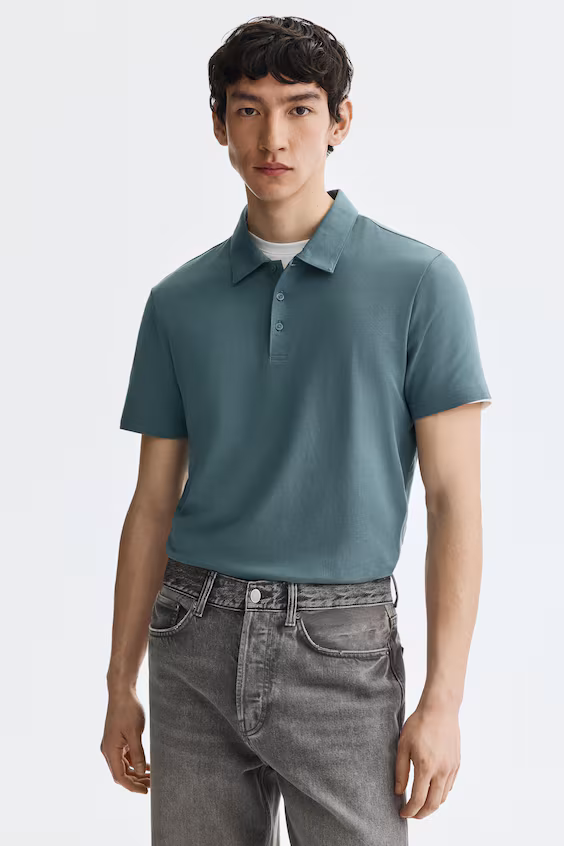 Поло slim fit