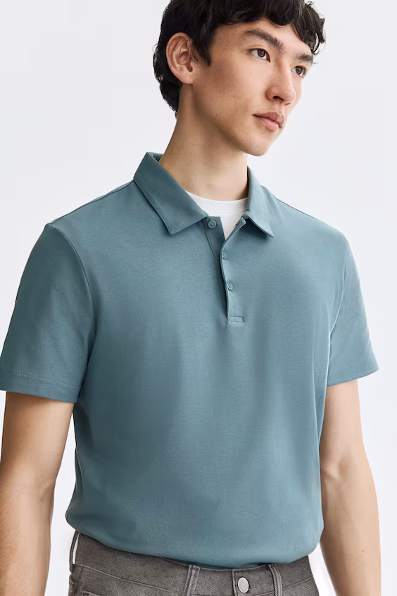Поло slim fit