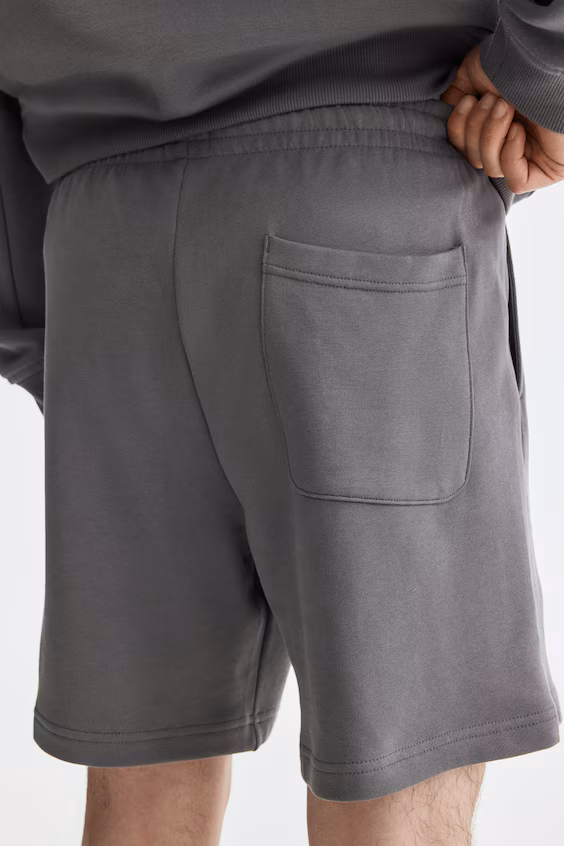 Шорты из толстовочной ткани regular fit