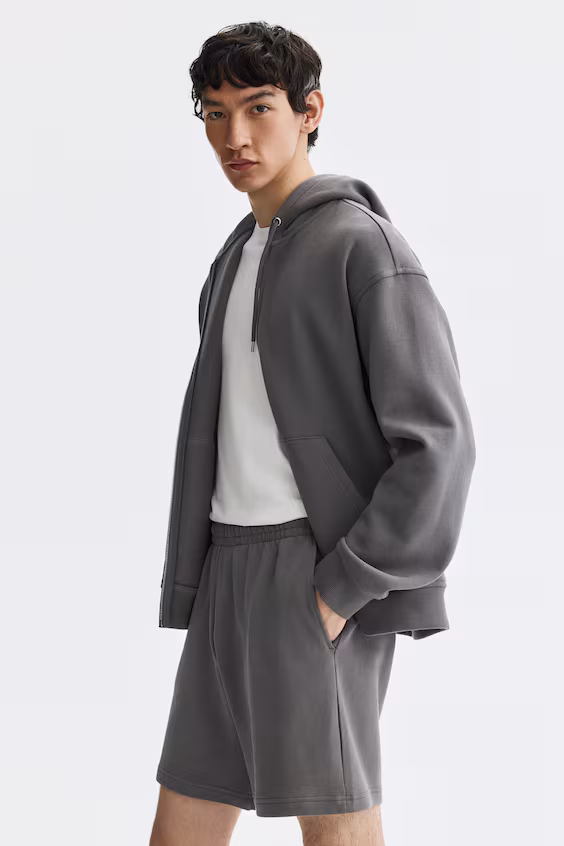 Шорты из толстовочной ткани regular fit